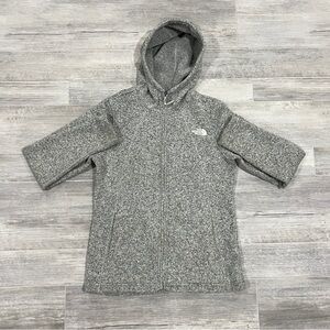 The North Face Fleece Full‎ Zip Hoodie Jacket (Women's Small) Gray